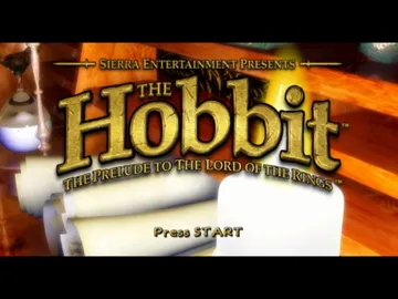 Hobbit, The - The Prelude to the Lord of the Rings screen shot title